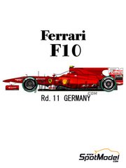 Car scale model kits / Formula 1 / 1/20 scale / 10 years